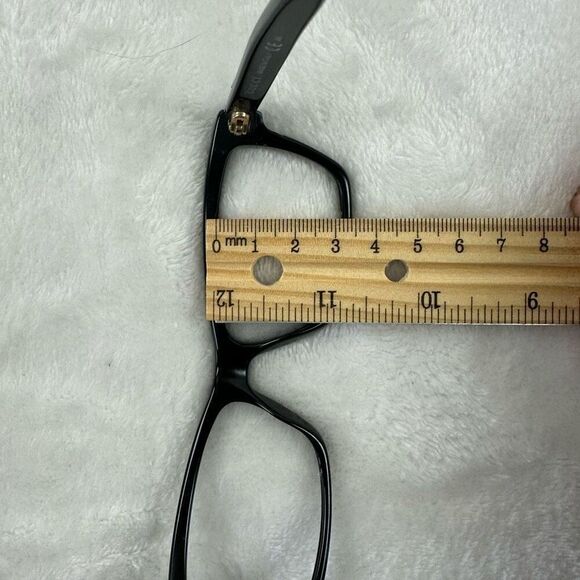 Gucci Women's Eyeglasses Style 3562 Rectangular Frame Black Secretary Academia - Picture 7 of 8